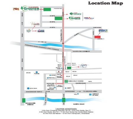 Panchsheel Greens 2, Greater Noida - 2/3 BHK Apartment