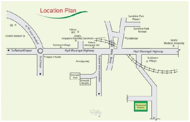 PINEWOOD HOMES, Hyderabad - Residential plotted