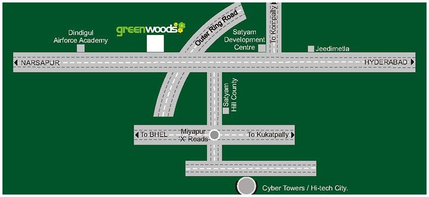Greenwoods, Hyderabad - Premium villas