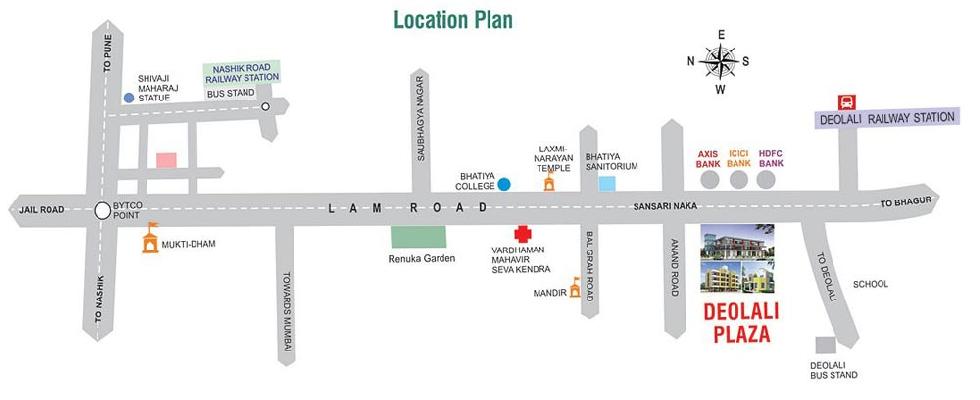 Deolali Plaza, Nashik - 2 & 3 BHK Apartments