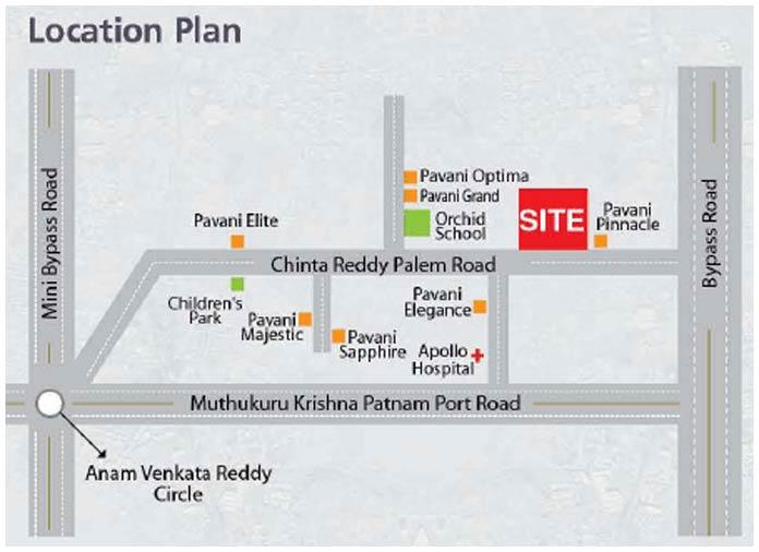 Pavani Vasudevam, Nellore - Luxurious Apartments