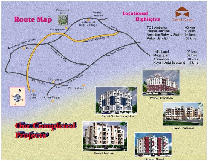 Pavani Palms, Chennai - Luxurious Apartments
