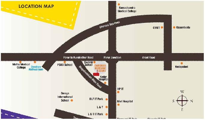 Darshan Borisam Court, Chennai - 1, 2 & 3 BHK Apartments