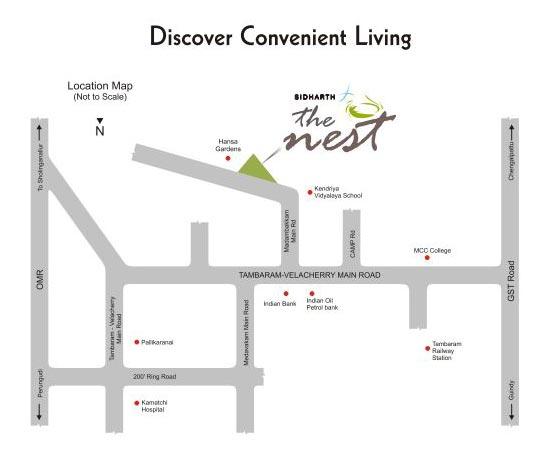 Sidharth The Nest, Chennai - 2 & 3 BHK Apartments