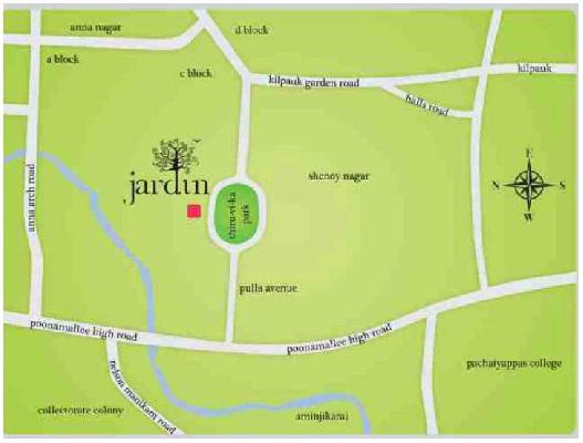 Fomra Jardin, Chennai - 3 BHK Apartments