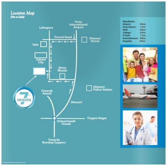 7th Heaven, Pune - 1,2 BHK Flats