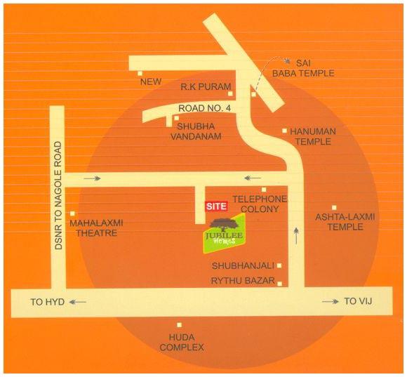 Jubilee homes, Hyderabad - 3 BHK Flats