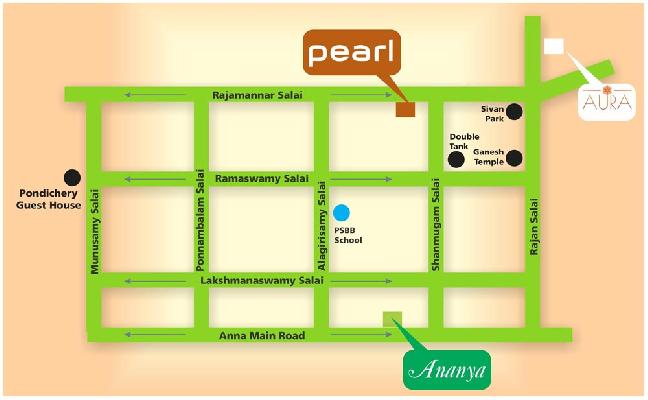 Aura, Chennai - 3 BHK Flats