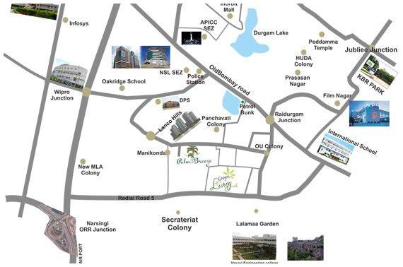Palm Breeze, Hyderabad - luxurious villas