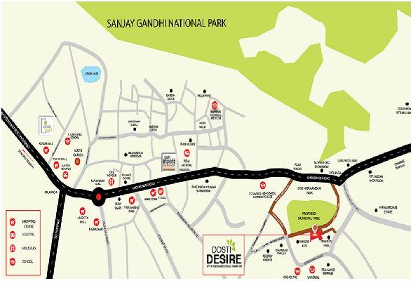 Dosti Desire, Thane - Luxury Apartments