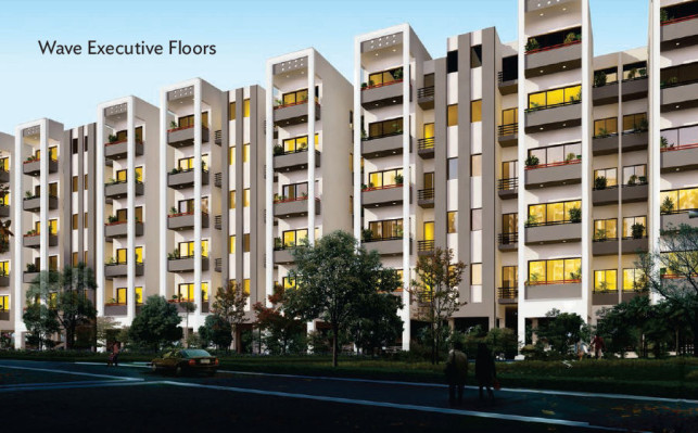 Wave Executive Floors, Ghaziabad - 2/3 BHK Apartment