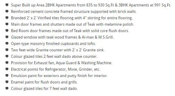 AISHWARYAM RESIDENCY, Tiruchirappalli - 2BHK Luxurious Flat