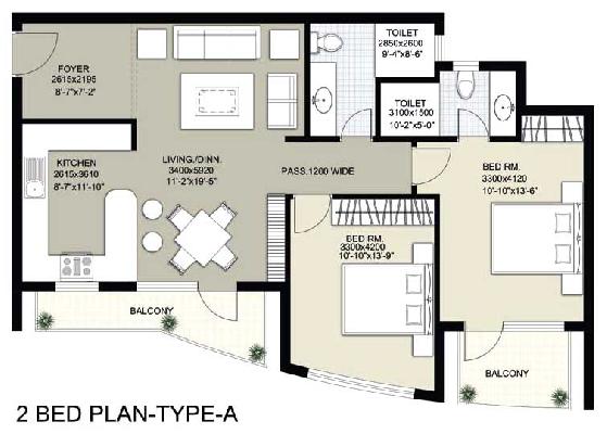 Raheja Vedas, Gurgaon - 2 & 3 BHK Residential Apartments