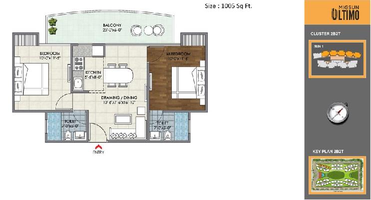 Migsun Ultimo, Greater Noida - 2 & 3 BHK Homes