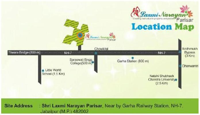 Shri Laxmi Narayan Parisar, Jabalpur - Residential Plots