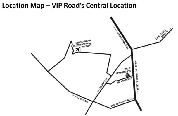 Orbit Apartments, Zirakpur - Residential Apartments