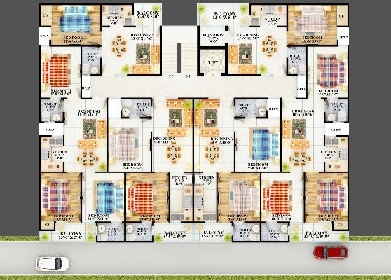 Maan Residency, Greater Noida - Residential Apartments for sale at Greater Noida