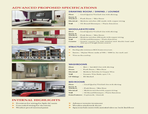 Bristol Homes, Zirakpur - 3/4 BHK Blissful Homes