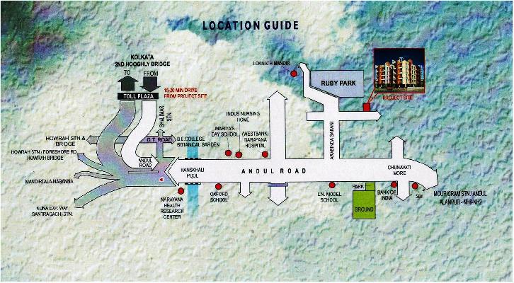 Tanvir Gokul, Howrah - 2 & 3 BHK Apartments for sale