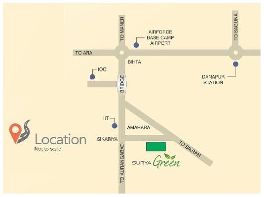 Surya Green, Patna - Residential Plots for sale