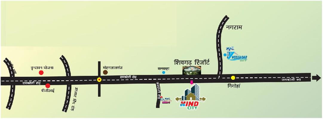 Max Hind City, Lucknow - Residential Plots for sale