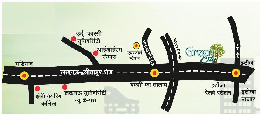 Max Green City, Lucknow - Residential Plots for sale