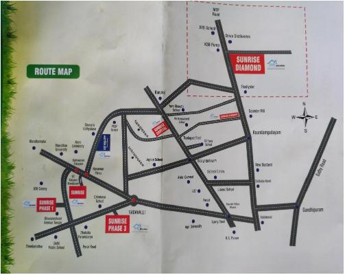 Sunrise Diamond, Coimbatore - Residential Villas for sale