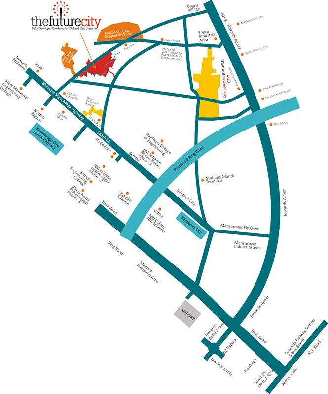 Trimurty The Future City, Jaipur - Residential Plots