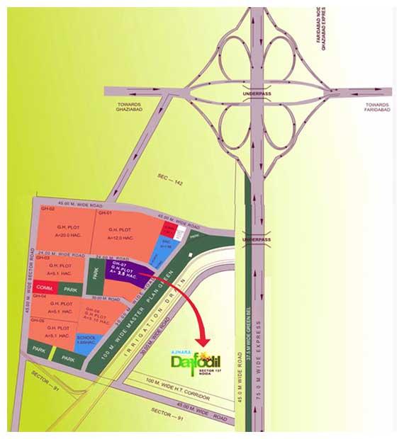 Ajnara Daffodill, Noida - Residential Flats & Apartments