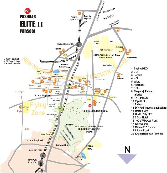 Pushkar Elite II, Nagpur - Pushkar Elite II
