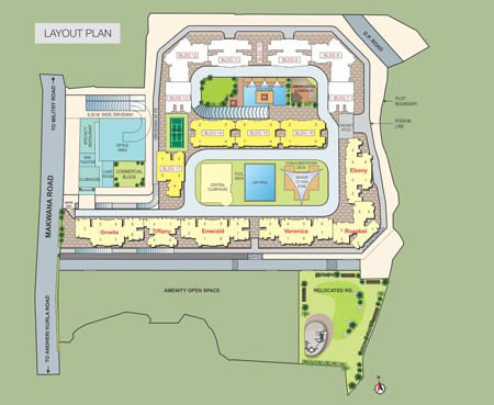 Vasant Oasis, Mumbai - 1/2/3/4 BHK Apartments