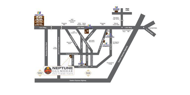 Neptune Gulmohar, Mumbai - Neptune Gulmohar
