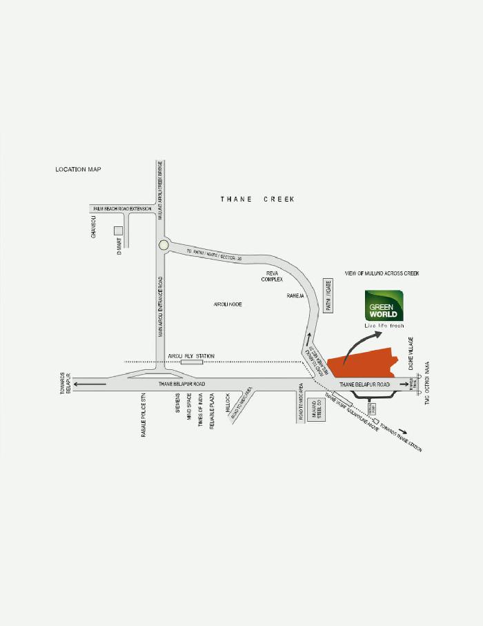 Akshar Green World, Navi Mumbai - 1/2/3 BHK Apartments