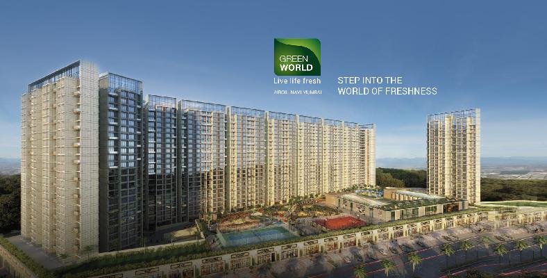 Akshar Green World, Navi Mumbai - 1/2/3 BHK Apartments