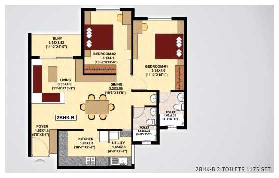 Fiesta Homes, Bangalore - 2 & 3 BHK Apartments