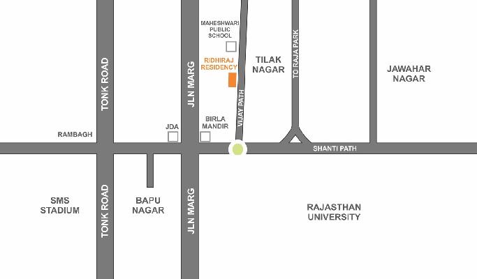 Ridhiraj Residency, Jaipur - Ridhiraj Residency