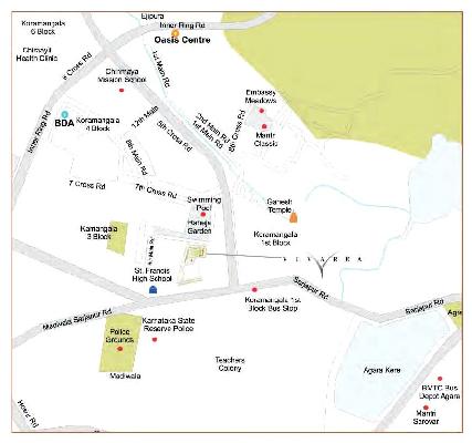 K Raheja Vivarea, Bangalore - 3,4 & 5 BHK Apartment