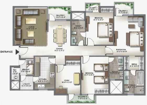 3C Lotus Boulevard Espacia, Noida - 3C Lotus Boulevard Espacia