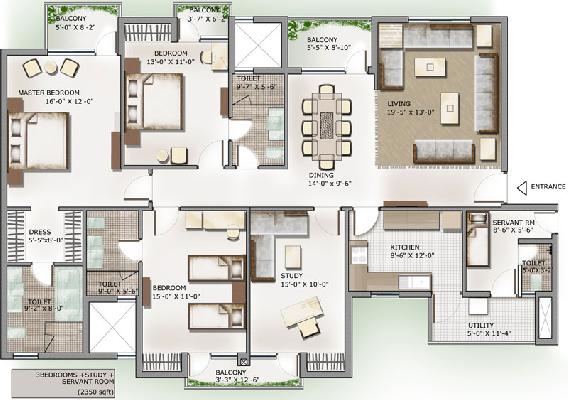 3C Lotus Panache Island, Noida - 3C Lotus Panache Island
