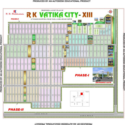 RK City Township 13, Jaipur - Residential Plots