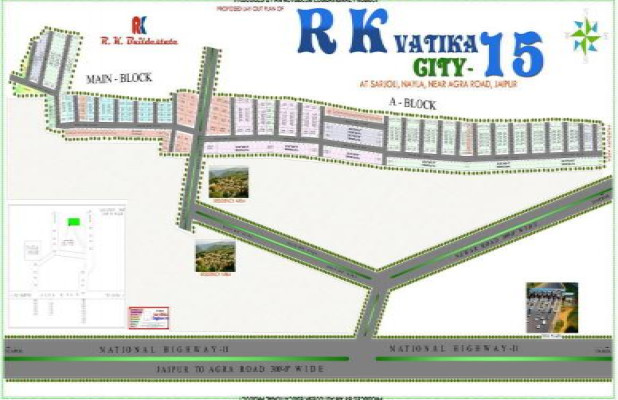RK Vatika City 15, Jaipur - Residential Plots