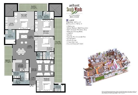 Arihant South Winds, Faridabad - Arihant South Winds