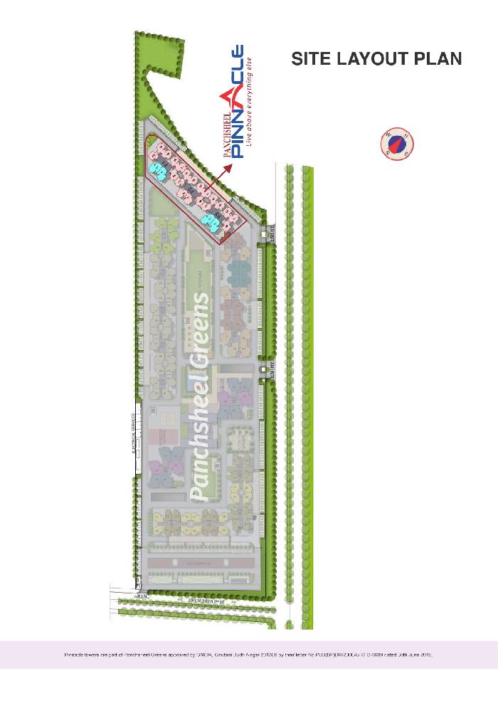 Panchsheel Pinnacle, Greater Noida - Panchsheel Pinnacle