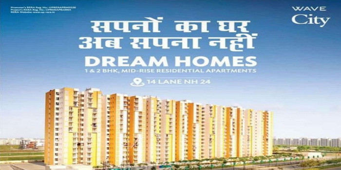 Wave Dream Homes, Ghaziabad - 1/2/3 BHK Apartments