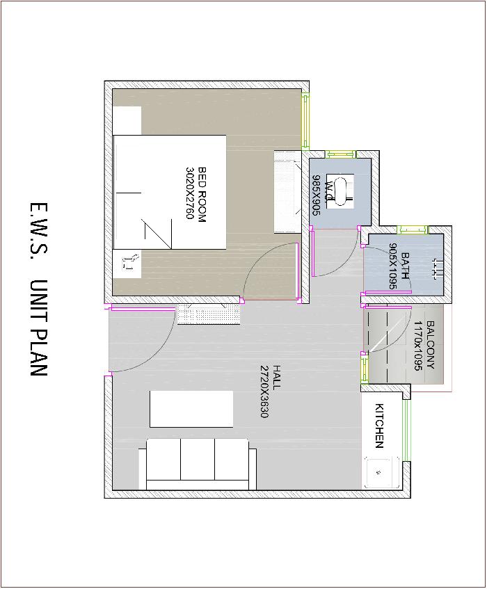 Auric City Homes, Jaipur - 1/2 BHK Apartment