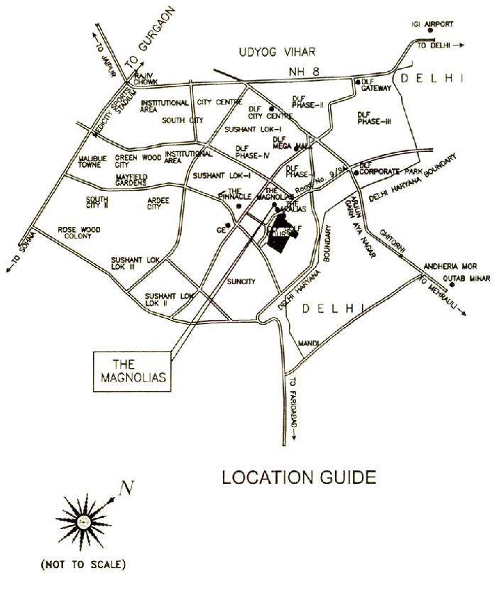 The Magnolias, Gurgaon - 4 & 5 Room Apartments With Penthouse