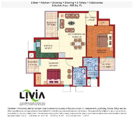 LIVIA, Greater Noida - 2,3 and 4 BHK Luxury Apartments