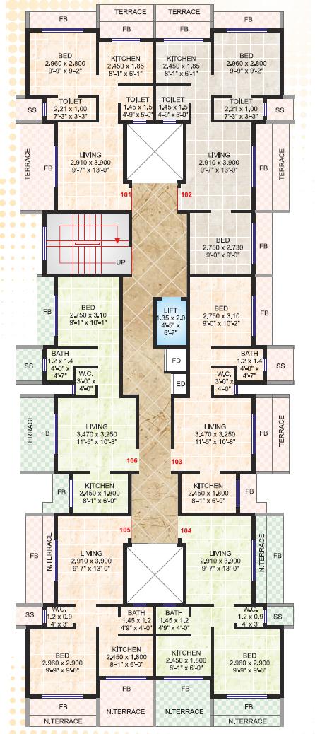 Shree Raj Uma Pride, Navi Mumbai - Shree Raj Uma Pride