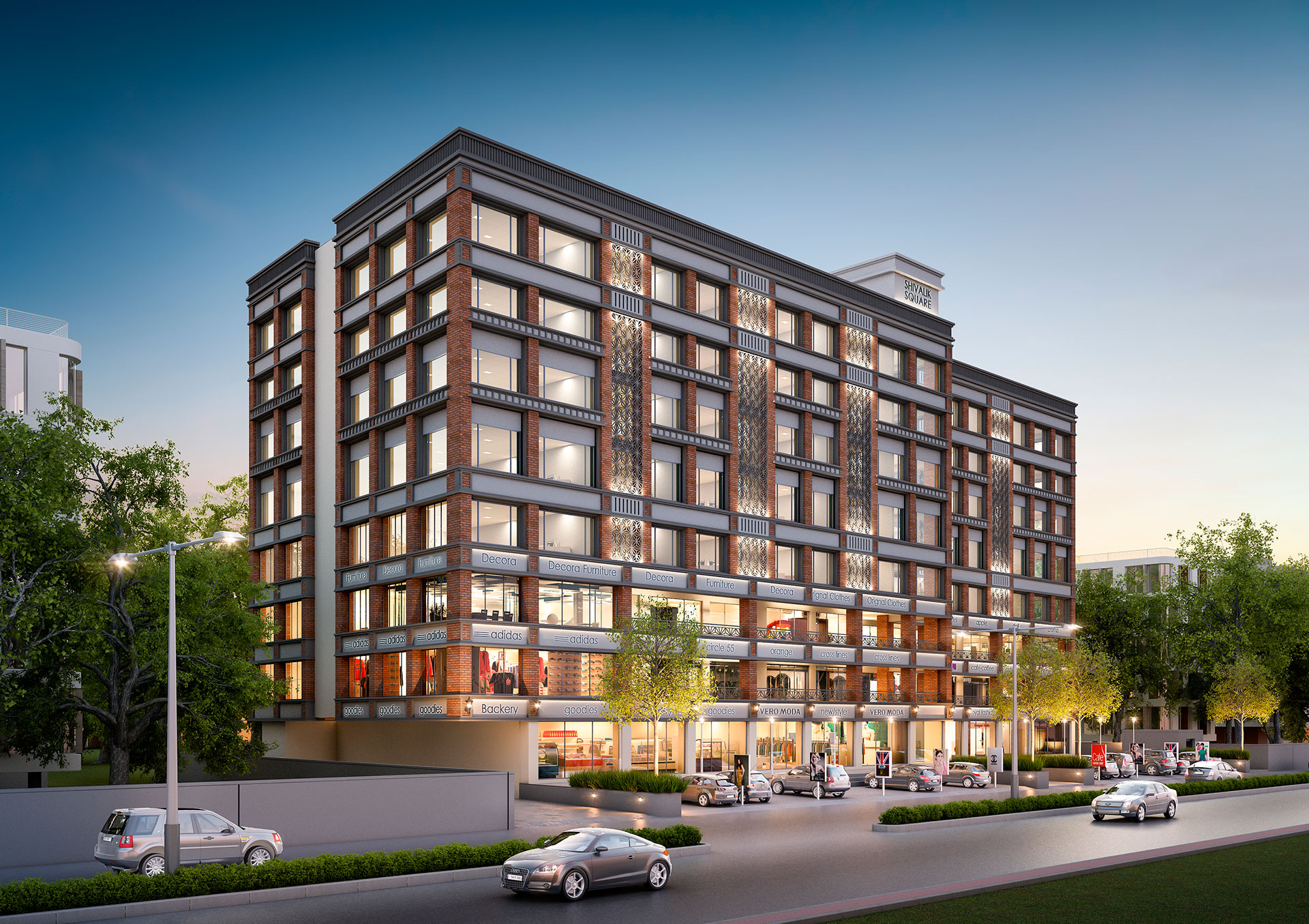 Shivalik Square in New Vadaj, Ahmedabad by Shivalik Group