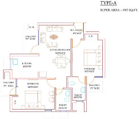Shubhkamna Legend, Noida - 2/3/4 BHK Apartments